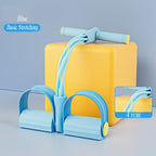 ⏰Limited-time ✨vivtk 4 tube/6 tube/8 tube Resistance Band with Pedal 🎉Hot Sale 60%