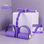 ⏰Limited-time ✨vivtk 4 tube/6 tube/8 tube Resistance Band with Pedal 🎉Hot Sale 60%