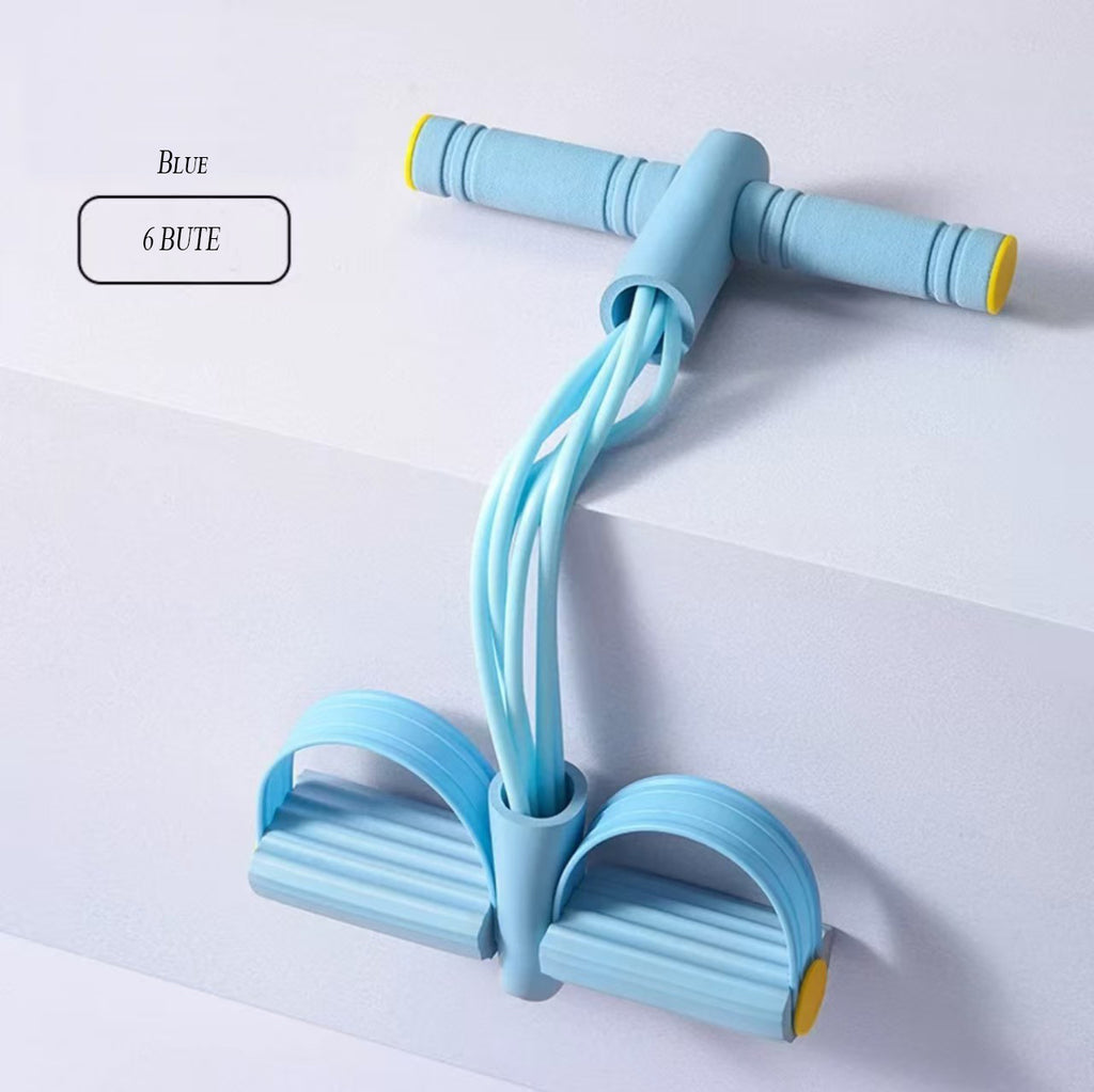 ⏰Limited-time ✨4 tube/6 tube/8 tube Resistance Band with Pedal 🎉Hot Sale 60%