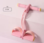 ⏰Limited-time ✨vivtk 4 tube/6 tube/8 tube Resistance Band with Pedal 🎉Hot Sale 60%
