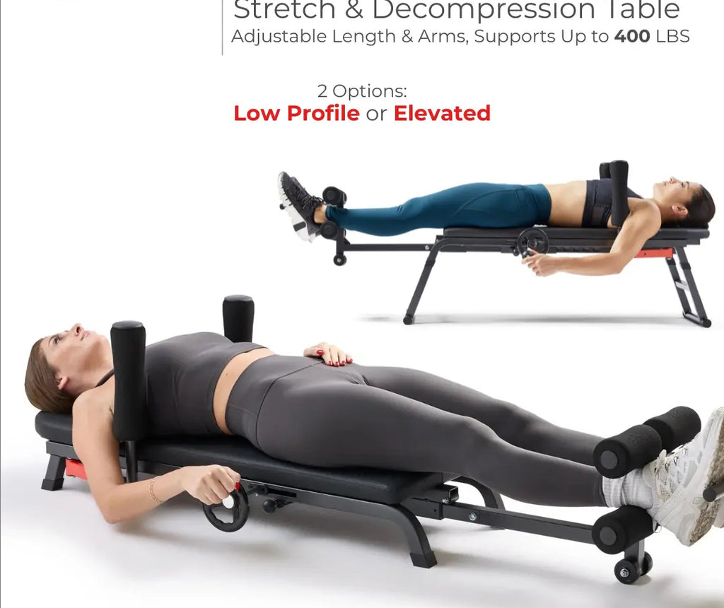 ⏰Limited-time ✨✦Adjustable Decompression Inversion Chair ✦ 400 LBS ✦ Full‑Body Traction Machine ✦ Back & Posture Support
