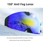 SUNSHINE 4K Camera Smart Ski Goggles, 24M Photo, Anti-Fog - Skyshot