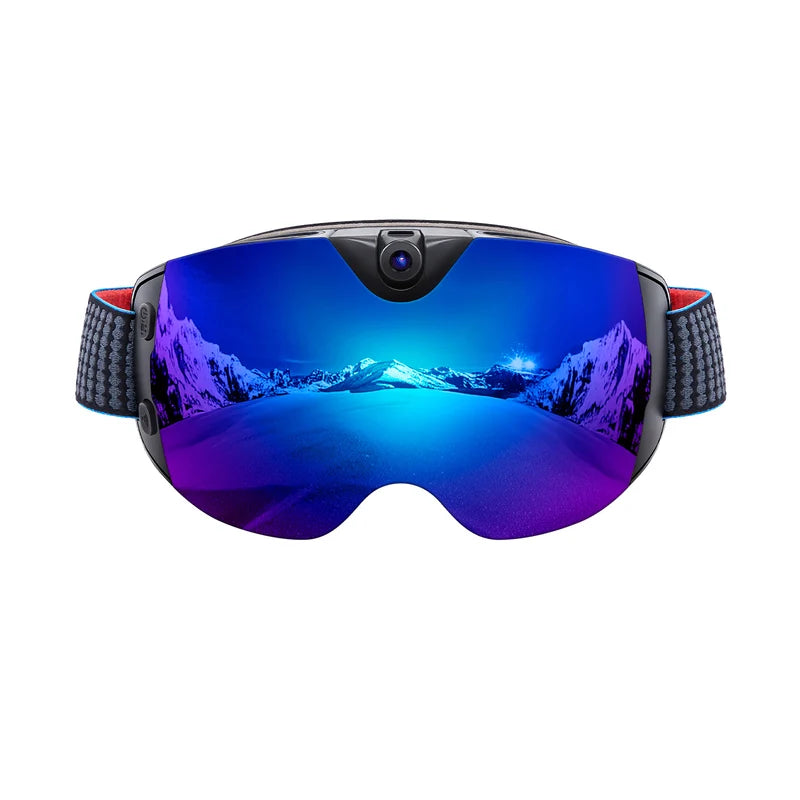 SUNSHINE 4K Camera Smart Ski Goggles, 24M Photo, Anti-Fog - Skyshot