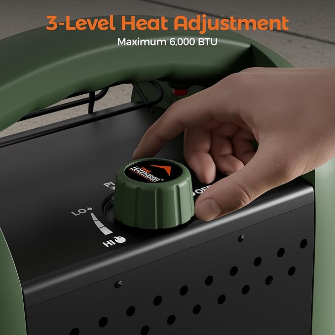 Propane Heater, Outdoor Portable Heater, Camping Propane Heater, Outdoor Patio Heaters Heating System Christmas Gift