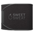 Sweet Sweat Ab Trainer for Women and Men - Sweat Band Waist Trainer Belt for High Intensity Training and Gym Workouts, 5 Adjustable Sizes - Black/pink