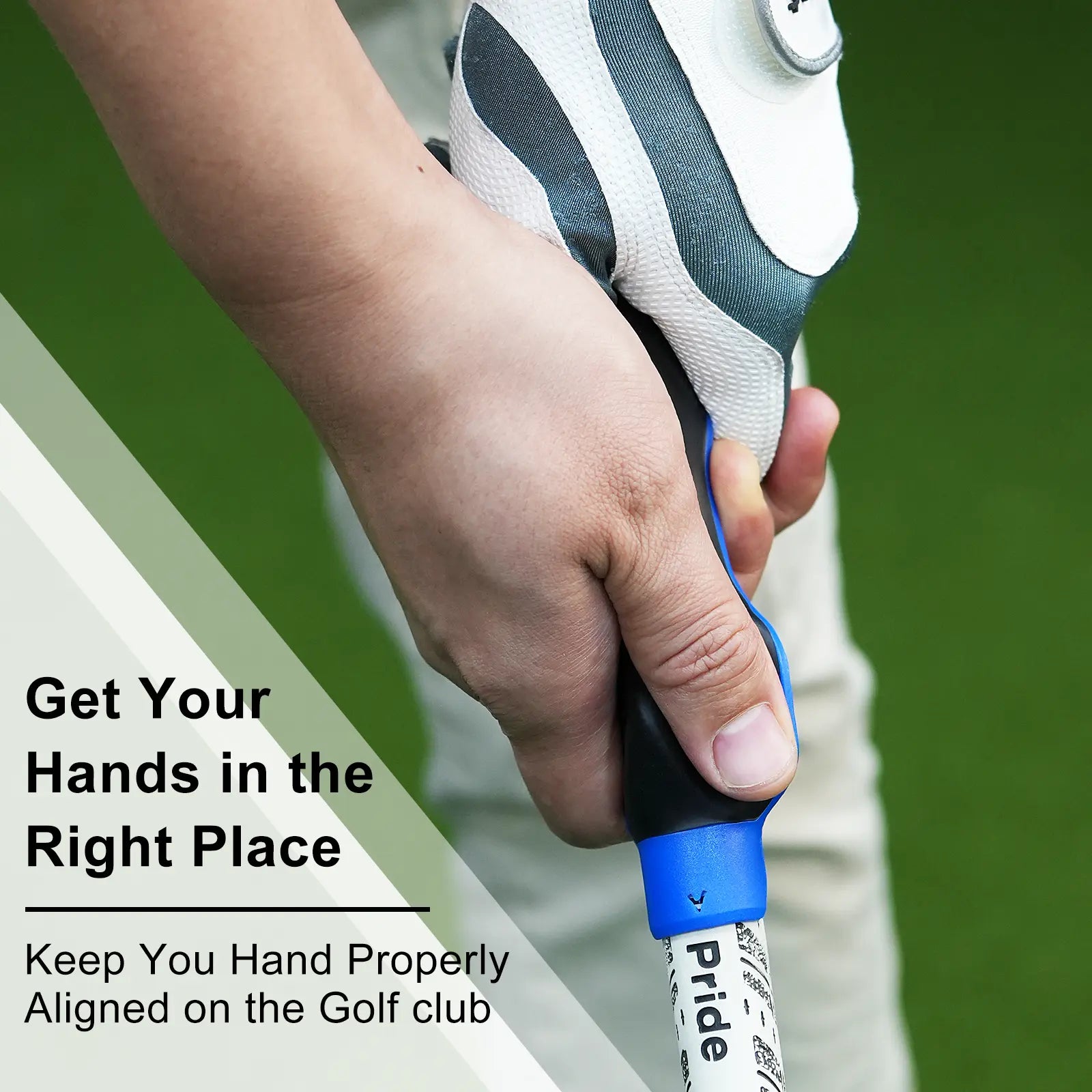 ⛳️🔥Hot Sale 60% vivtk Golf Grip Trainer, Fix Swing Grip, Golf Grip Training Aids