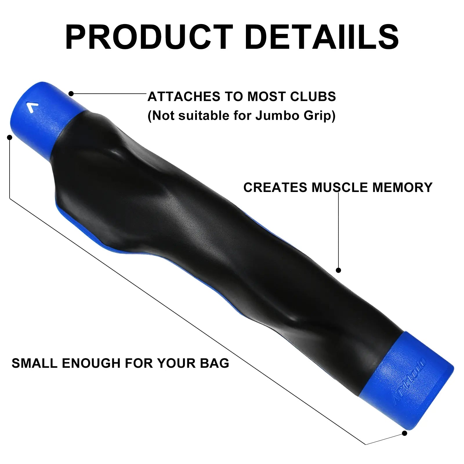 ⛳️🔥Hot Sale 60% vivtk Golf Grip Trainer, Fix Swing Grip, Golf Grip Training Aids