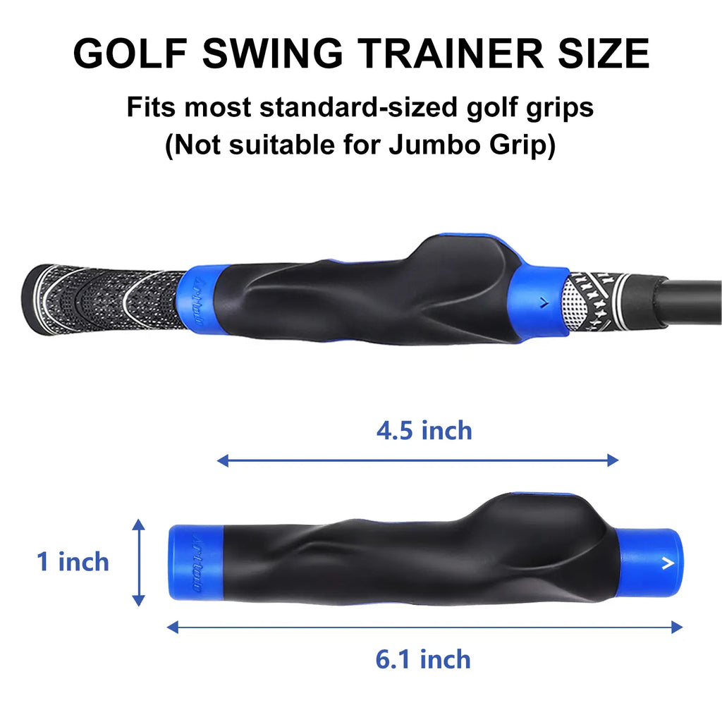 ⛳️🔥Hot Sale 60% vivtk Golf Grip Trainer, Fix Swing Grip, Golf Grip Training Aids