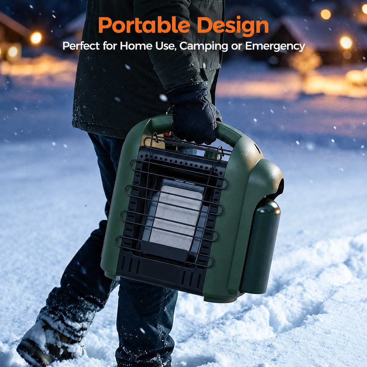 Propane Heater, Outdoor Portable Heater, Camping Propane Heater, Outdoor Patio Heaters Heating System Christmas Gift
