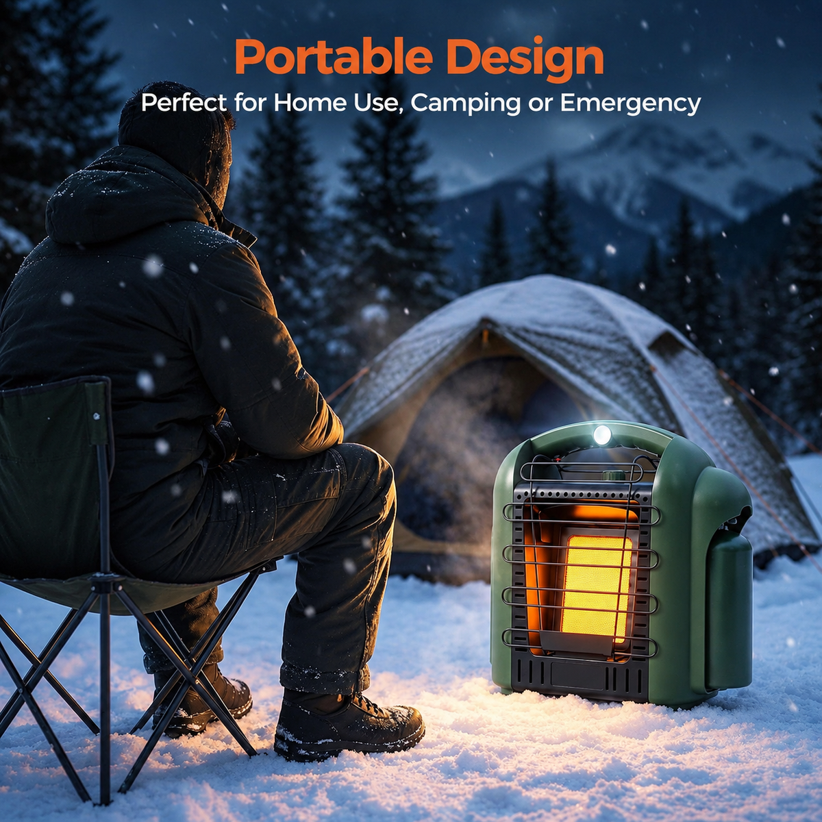 Propane Heater, Outdoor Portable Heater, Camping Propane Heater, Outdoor Patio Heaters Heating System Christmas Gift