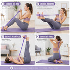 ⏰Limited-time ✨vivtk 4 tube/6 tube/8 tube Resistance Band with Pedal 🎉Hot Sale 60%
