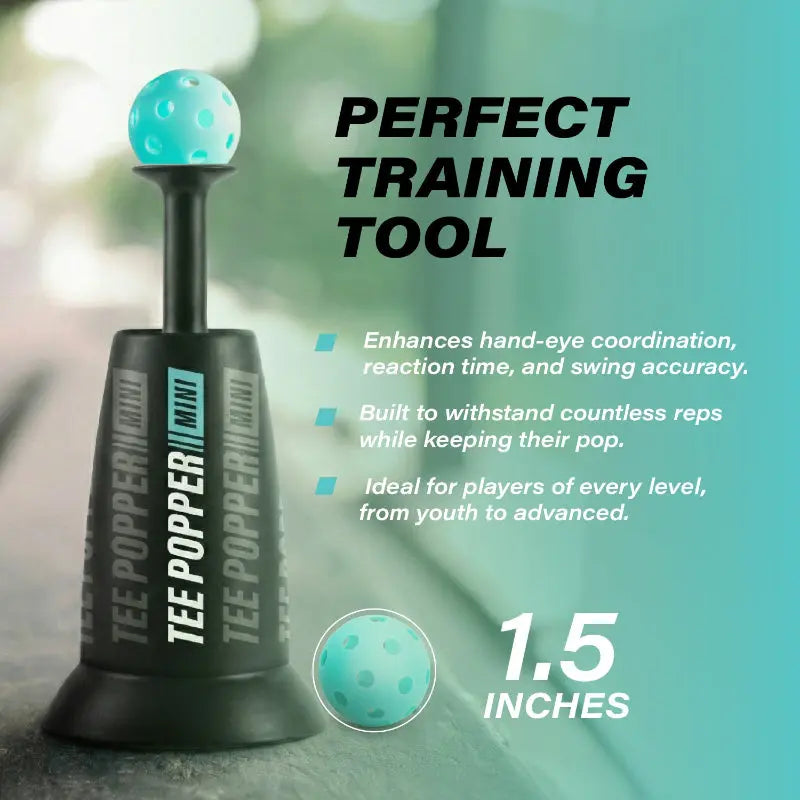 🎯⚾vivtk  Mini Tee Popper Bundle - Baseball Training Equipment Pack with Balls🏆