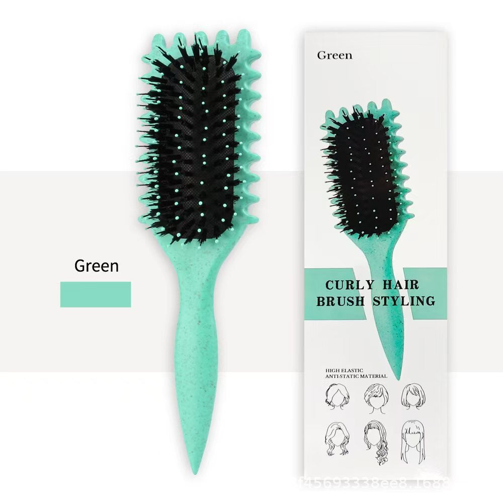 vivtk ✨ EdgeLift Curl Brush ✨ Defined Curls • Frizz Reduction • Smooth Hairstyle