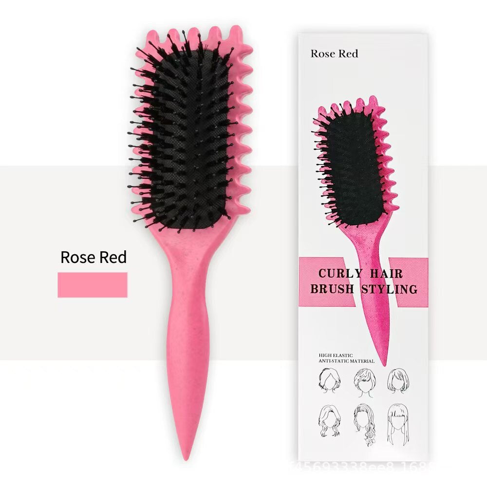 vivtk ✨ EdgeLift Curl Brush ✨ Defined Curls • Frizz Reduction • Smooth Hairstyle
