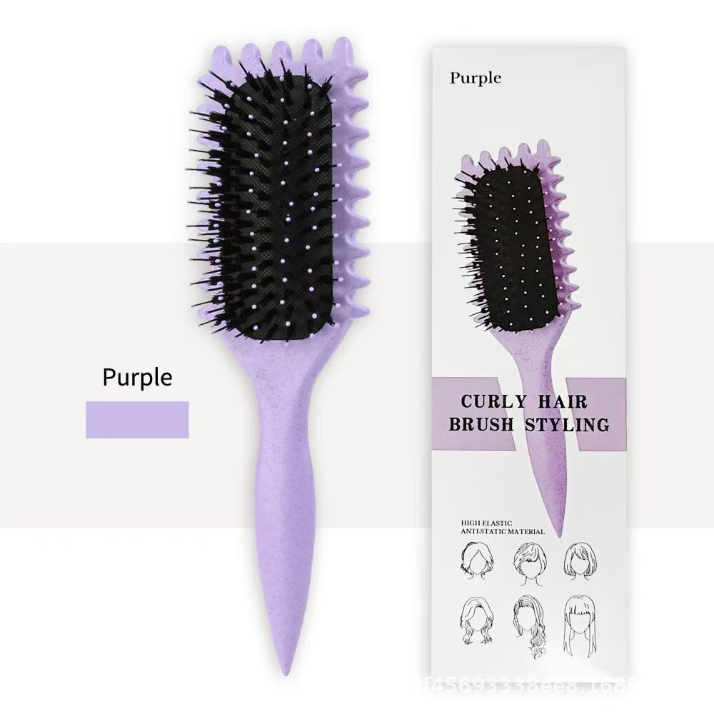 vivtk ✨ EdgeLift Curl Brush ✨ Defined Curls • Frizz Reduction • Smooth Hairstyle
