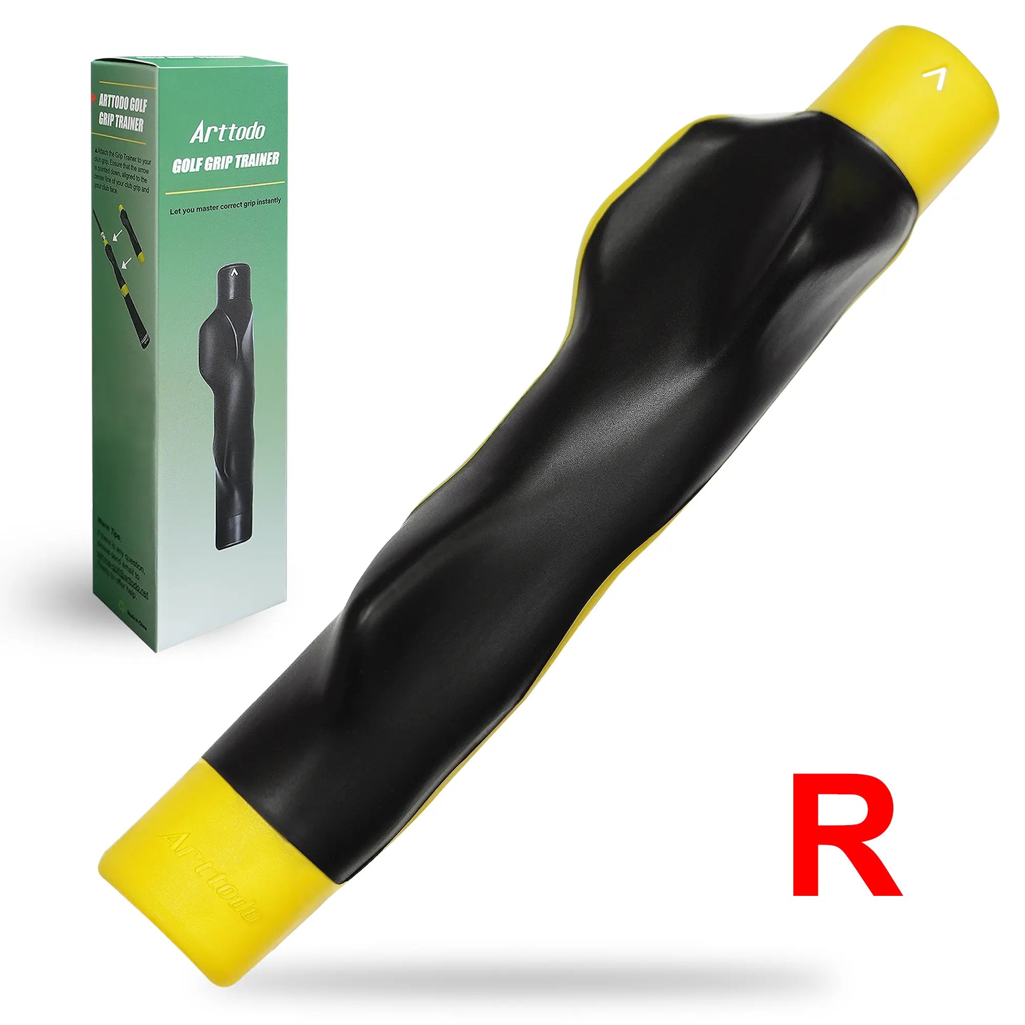 ⛳️🔥Hot Sale 60% vivtk Golf Grip Trainer, Fix Swing Grip, Golf Grip Training Aids