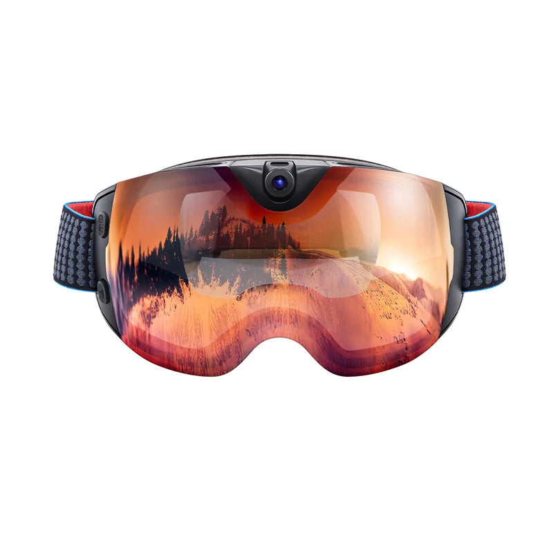 SUNSHINE 4K Camera Smart Ski Goggles, 24M Photo, Anti-Fog - Skyshot