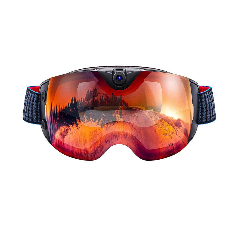 SUNSHINE 4K Camera Smart Ski Goggles, 24M Photo, Anti-Fog - Skyshot