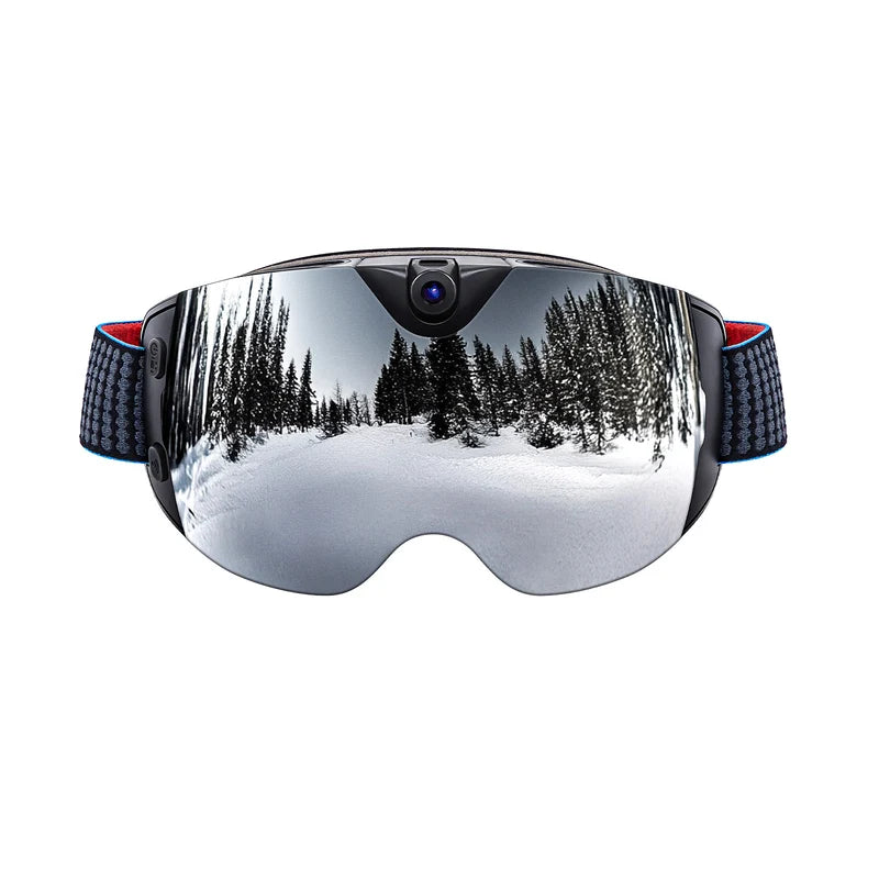 SUNSHINE 4K Camera Smart Ski Goggles, 24M Photo, Anti-Fog - Skyshot