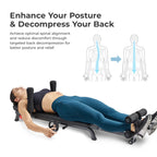 ⏰Limited-time ✨✦Adjustable Decompression Inversion Chair ✦ 400 LBS ✦ Full‑Body Traction Machine ✦ Back & Posture Support