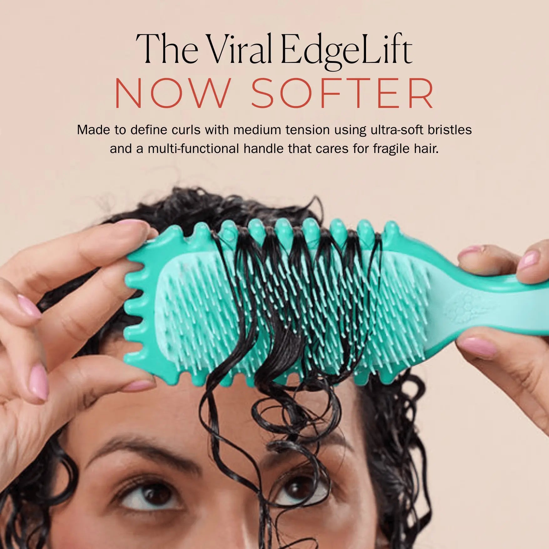 vivtk ✨ EdgeLift Curl Brush ✨ Defined Curls • Frizz Reduction • Smooth Hairstyle