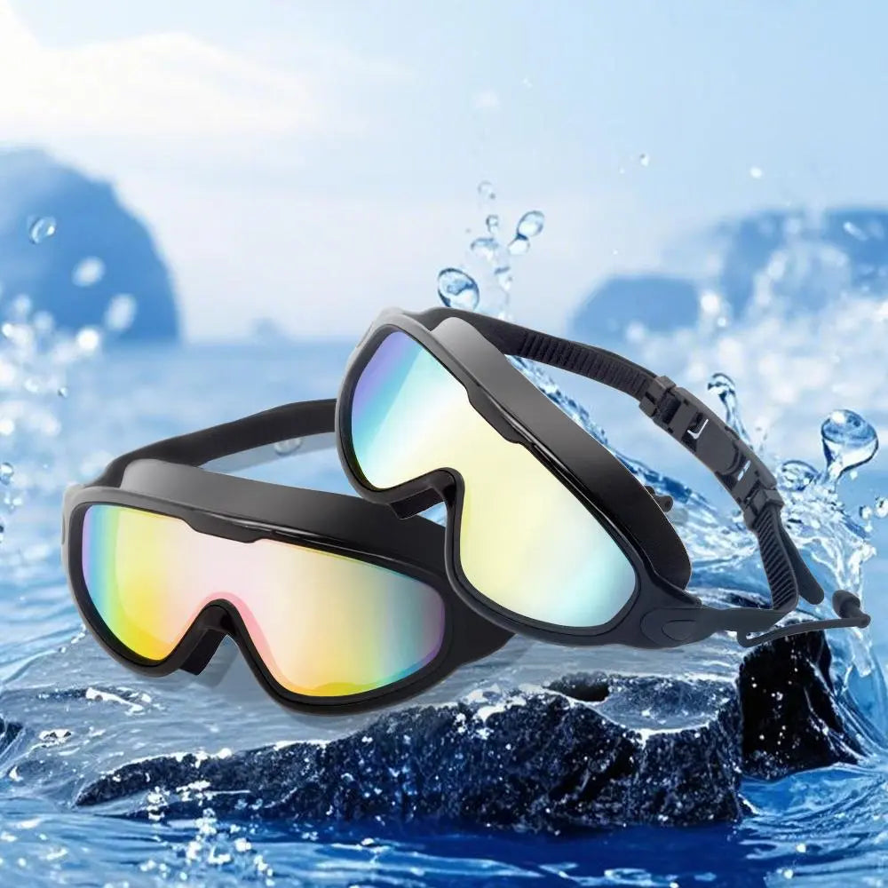 🌊 🏊‍♂️vivtk Swim Goggles  - Wide View Anti-Fog & UV, No Leaking Swim Glasses for Men, Women, Kids Swimming
