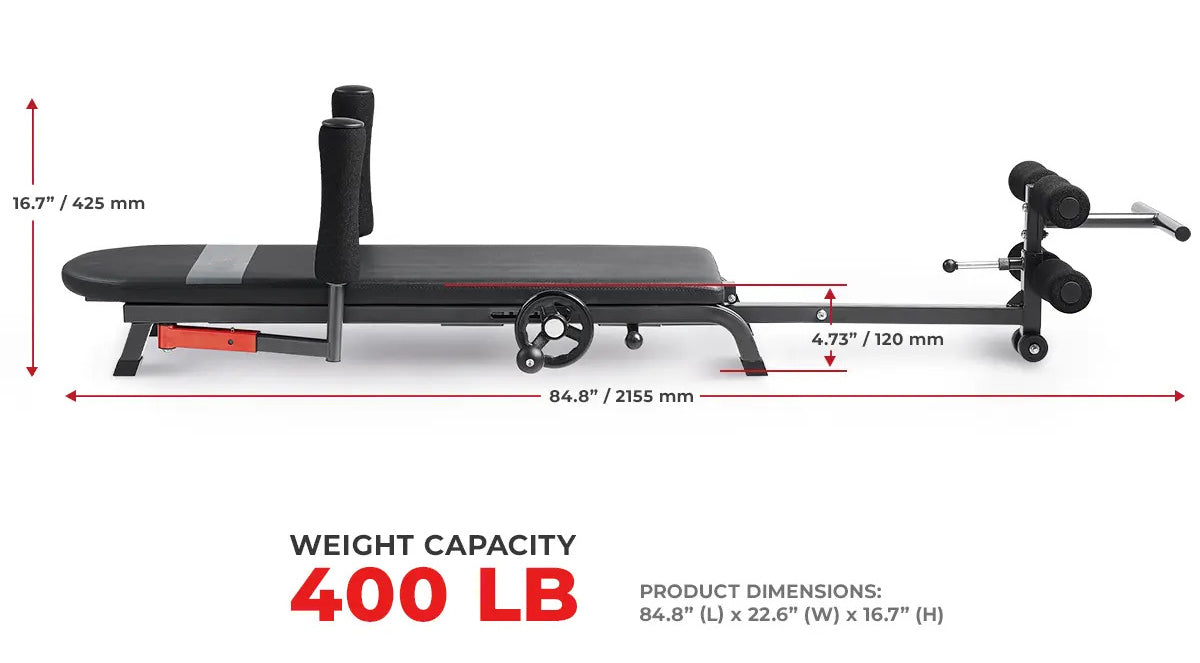 ⏰Limited-time ✨✦Adjustable Decompression Inversion Chair ✦ 400 LBS ✦ Full‑Body Traction Machine ✦ Back & Posture Support